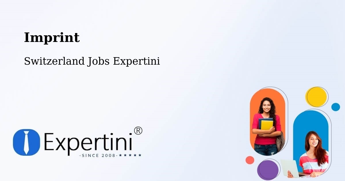 Imprint – Ottenbach - Switzerland Jobs Expertini